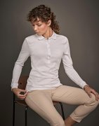 Dames Polo Lange Mouw Stretch Tee Jays 146